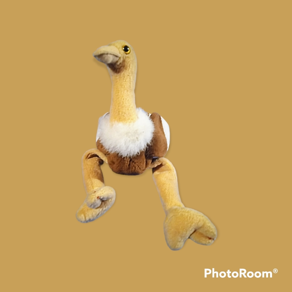 Retired Ty Beanie Baby Original Stretch the Ostrich